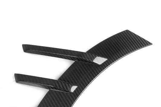 BMW M2 M2C G87 2023 2024 with Aftermarket Parts - MP Style Front Fender Vent Trim Pre-preg Carbon Fiber from Aero Republic