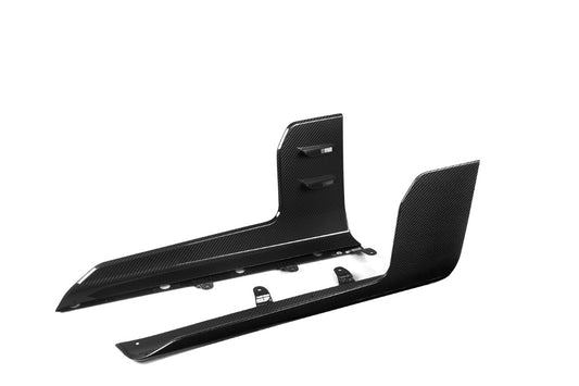 BMW M2 M2C G87 2023 2024 with Aftermarket Parts - MP Style Side Skirt Winglets Pre-preg Carbon Fiber from Aero Republic