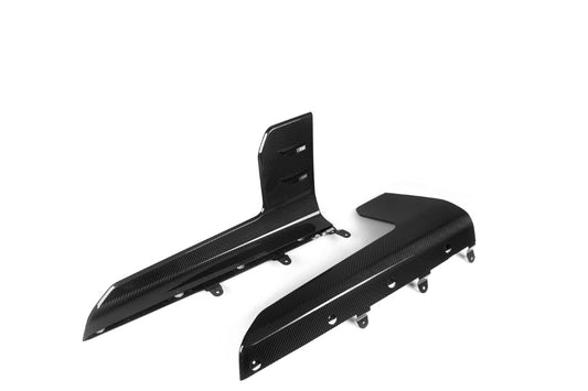 BMW M2 M2C G87 2023 2024 with Aftermarket Parts - MP Style Side Skirt Winglets Pre-preg Carbon Fiber from Aero Republic