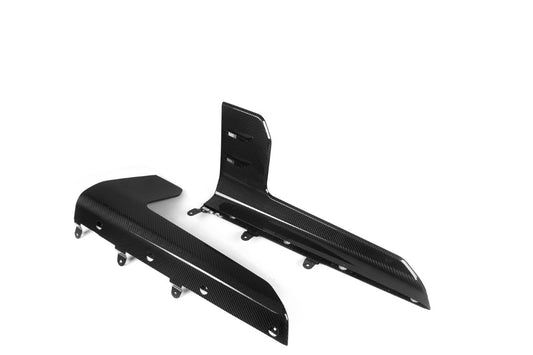 BMW M2 M2C G87 2023 2024 with Aftermarket Parts - MP Style Side Skirt Winglets Pre-preg Carbon Fiber from Aero Republic