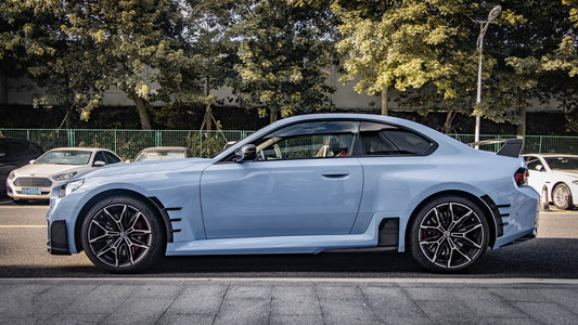 BMW M2 M2C G87 2023 2024 & 2 Series M240 230 G42 2022 2023 2024 with Aftermarket Parts - MP Style Rear Spoiler Wing Pre-preg Carbon from Aero Republic