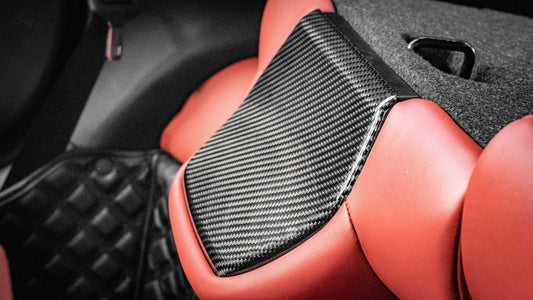BMW M2 M2C M2CS F87 2016 2017 2018 2019 2020 2021 with Aftermarket Parts - OE Style Seat-back Cover Carbon Fiber / FRP from Aero Republic
