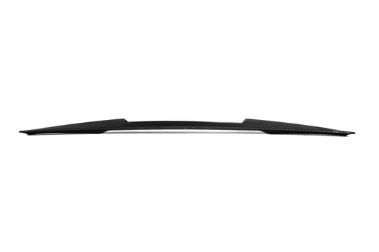 BMW M3 E92 2007 2008 2009 2010 2011 2012 2013 & 3 Series E92 (Both Fits Pre-LCI & LCI) 2006 2007 2008 2009 2010 2011 2012 with Aftermarket Parts - M4 Style Rear Lip Spoiler Carbon Fiber from Aero Republic