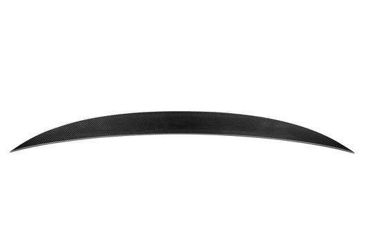 BMW M3 E92 2007 2008 2009 2010 2011 2012 2013 & 3 Series E92 (Both Fits Pre-LCI & LCI) 2006 2007 2008 2009 2010 2011 2012 with Aftermarket Parts - P Style Rear Lip Spoiler Carbon Fiber from Aero Republic