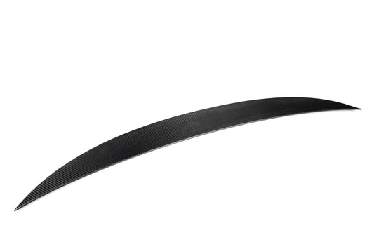 BMW M3 E92 2007 2008 2009 2010 2011 2012 2013 & 3 Series E92 (Both Fits Pre-LCI & LCI) 2006 2007 2008 2009 2010 2011 2012 with Aftermarket Parts - P Style Rear Lip Spoiler Carbon Fiber from Aero Republic