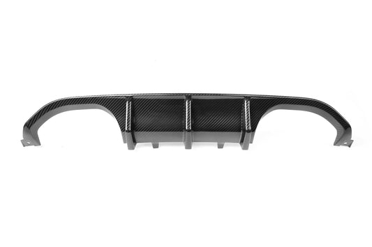 BMW M3 M3C M3CS F80 F81 2014 2015 2016 2017 2018 & M4 M4C M4CS M4CSL F82 F83 2014 2015 2016 2017 2018 2019 2020 with Aftermarket Parts - MP Style Rear Diffuser Pre-preg Carbon Fiber / FRP from Aero Republic