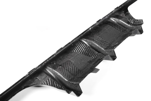 BMW M3 M3C M3CS F80 F81 2014 2015 2016 2017 2018 & M4 M4C M4CS M4CSL F82 F83 2014 2015 2016 2017 2018 2019 2020 with Aftermarket Parts - MP Style Rear Diffuser Pre-preg Carbon Fiber / FRP from Aero Republic