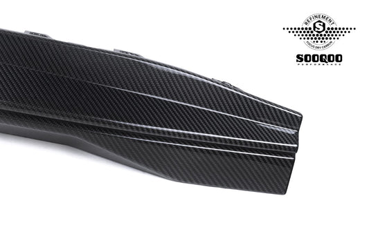 BMW M3CS M3C M3 G80 G81 & M4CS M4C M4 G82 G83 2021-ON with Aftermarket Parts - B Style (Without Light) Rear Diffuser & Rear Canards Pre-preg Carbon Fiber from Aero Republic