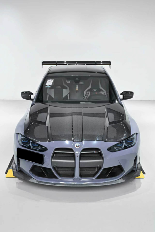 Aero Republic Adr Style Hood Bonnet for BMW M3CS M3C M3 G80 G81 2021-ON & M4CSL M4CS M4C M4 G82 G83 2021-ON Dry Pre-preg Carbon Fiber