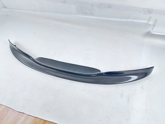 BMW M3 E46 2000 2001 2002 2003 2004 2005 2006 with Aftermarket Parts - CSL Style Front Lip Carbon Fiber from Aero Republic