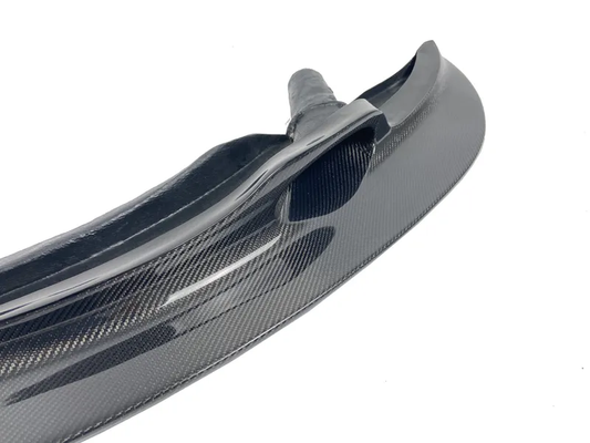 BMW M3 E92 E93 2007 2008 2009 2010 2011 2012 2013 with Aftermarket Parts - GT4 Style Front Lip Carbon Fiber from Aero Republic