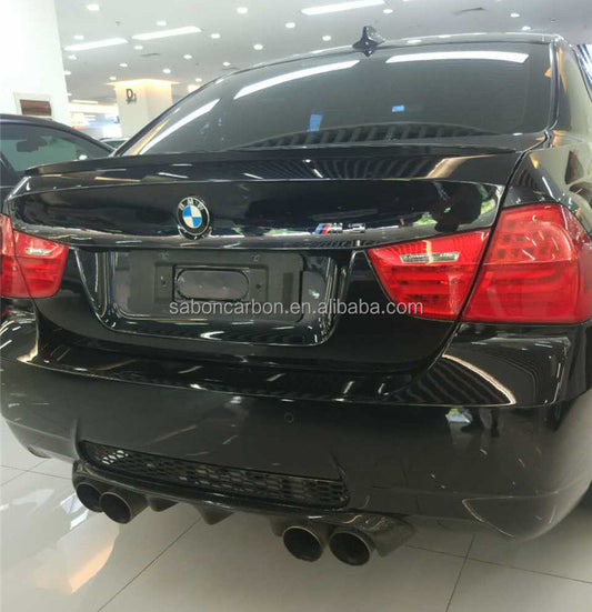 BMW M3 E92 E93 2007 2008 2009 2010 2011 2012 2013 with Aftermarket Parts - HM Style Rear Diffuser Carbon Fiber from Aero Republic