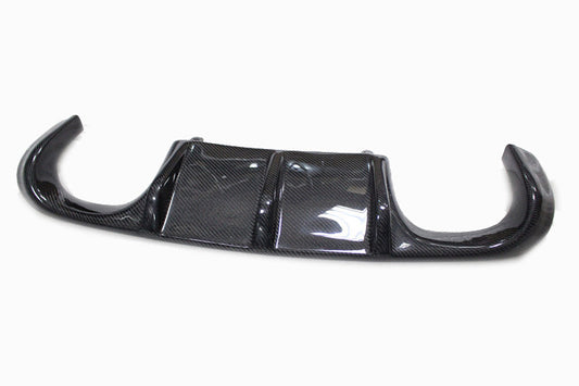 BMW M3 E92 E93 2007 2008 2009 2010 2011 2012 2013 with Aftermarket Parts - HM Style Rear Diffuser Carbon Fiber from Aero Republic
