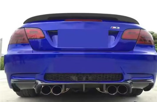 BMW M3 E92 E93 2007 2008 2009 2010 2011 2012 2013 with Aftermarket Parts - Vor Style Rear Diffuser Carbon Fiber from Aero Republic