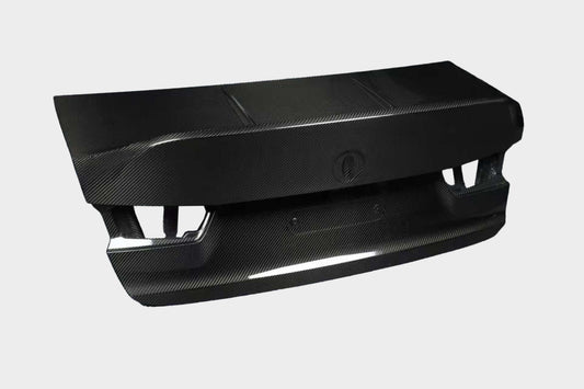 BMW M3 G80 2021-ON & 3 Series 330i M340i (Fits Both Pre-LCI & LCI) G20 2019-ON with Aftermarket Parts - 1:1 CSL Ducktial Style Trunk Dry Pre-preg Carbon Fiber from Aero Republic