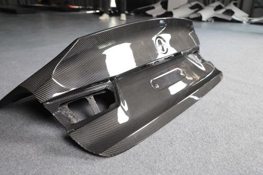 BMW M3 G80 2021-ON & 3 Series 330i M340i (Fits Both Pre-LCI & LCI) G20 2019-ON with Aftermarket Parts - CSL Style Trunk Dry Pre-preg Carbon Fiber from Aero Republic