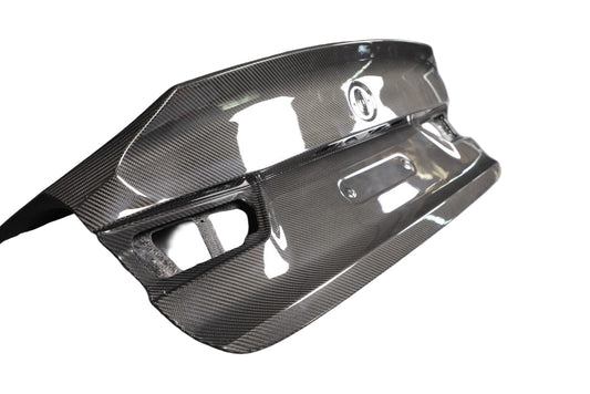 BMW M3 G80 2021-ON & 3 Series 330i M340i (Fits Both Pre-LCI & LCI) G20 2019-ON with Aftermarket Parts - CSL Style Trunk Dry Pre-preg Carbon Fiber from Aero Republic