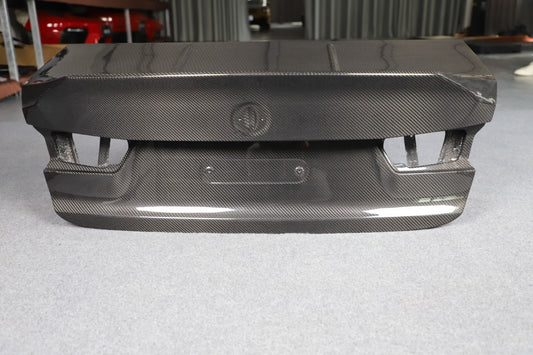 BMW M3 G80 2021-ON & 3 Series 330i M340i (Fits Both Pre-LCI & LCI) G20 2019-ON with Aftermarket Parts - CSL Style Trunk Dry Pre-preg Carbon Fiber from Aero Republic