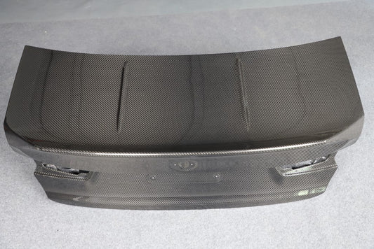 BMW M3 G80 2021-ON & 3 Series 330i M340i (Fits Both Pre-LCI & LCI) G20 2019-ON with Aftermarket Parts - CSL Style Trunk Dry Pre-preg Carbon Fiber from Aero Republic