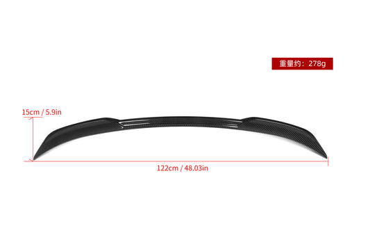 M3 M3C M3CS G80 2021 2022 2023 2024 & 3 Series M340i 330i (Fits Both Pre-LCI & LCI) G20 2019 2020 2021 2022 2023 2024 with Aftermarket Parts - MPV2 Style Rear Lip Spoiler Pre-preg Carbon from Aero Republic