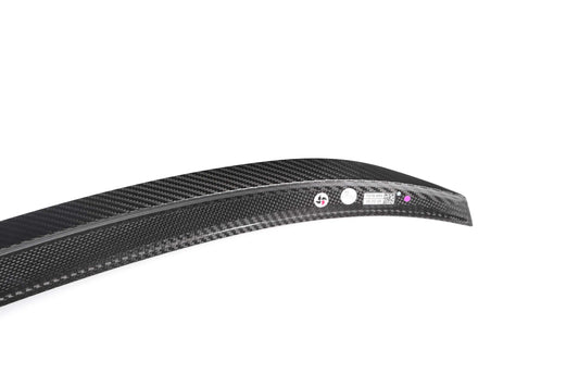 M3 M3C M3CS G80 2021 2022 2023 2024 & 3 Series M340i 330i (Fits Both Pre-LCI & LCI) G20 2019 2020 2021 2022 2023 2024 with Aftermarket Parts - M Style Rear Lip Spoiler Pre-preg Carbon from Aero Republic