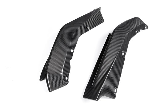 BMW M3 M3C M3CS G80 G81 2021-ON with Aftermarket Parts - OE Style Rear Splitter Pre-preg Carbon Fiber from Aero Republic