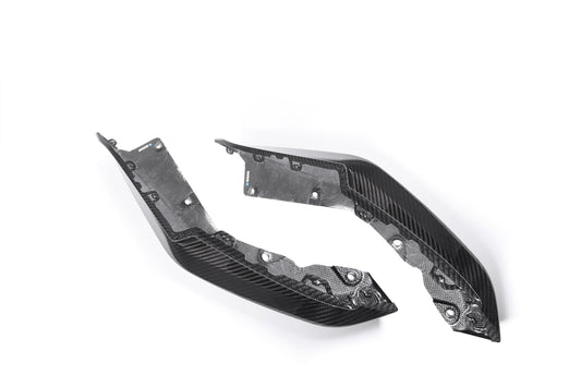 BMW M3 M3C M3CS G80 G81 2021-ON with Aftermarket Parts - OE Style Rear Splitter Pre-preg Carbon Fiber from Aero Republic