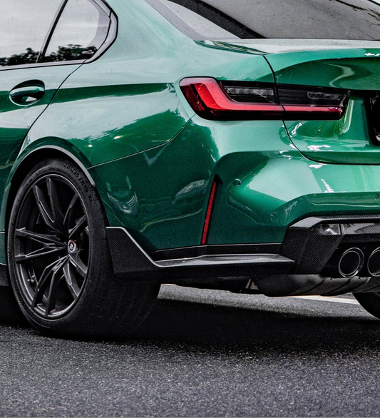 BMW M3 M3C M3CS G80 G81 2021-ON & M4 M4C M4CS G82 G83 2021-ON with Aftermarket Parts -
MP Style Rear Splitter Carbon Fiber from Aero Republic