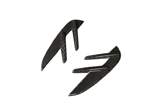 BMW M3 M3C M3CS G80 G81 2021-ON & M4 M4C M4CS M4CSL G82 G83 2021-ON with Aftermarket Parts - V1 Fender Vents Garnish Dry Pre-preg Carbon Fiber from Aero Republic