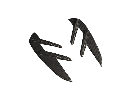 BMW M3 M3C M3CS G80 G81 2021-ON & M4 M4C M4CS M4CSL G82 G83 2021-ON with Aftermarket Parts - V1 Fender Vents Garnish Dry Pre-preg Carbon Fiber from Aero Republic