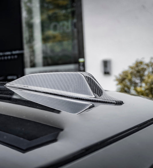 BMW M3 M3C M3CS M4 M4C M4CS G80 G82 2021-ON & 3 Series M340i 330i G20 LCI 2023-ON with Aftermarket Parts - OE Style Antenna Trim Cover Carbon Fiber from Aero Republic