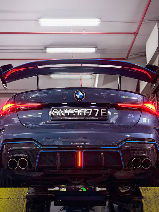BMW M2 / M2C G87 2023-ON & 2 Series M240 230 G42 2022-ON with Aftermarket Parts - ADR Style Rear Wing Dry Pre-preg Carbon Fiber from Aero Republic