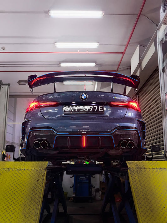 BMW M2 / M2C G87 2023-ON & 2 Series M240 230 G42 2022-ON with Aftermarket Parts - ADR Style Rear Wing Dry Pre-preg Carbon Fiber from Aero Republic