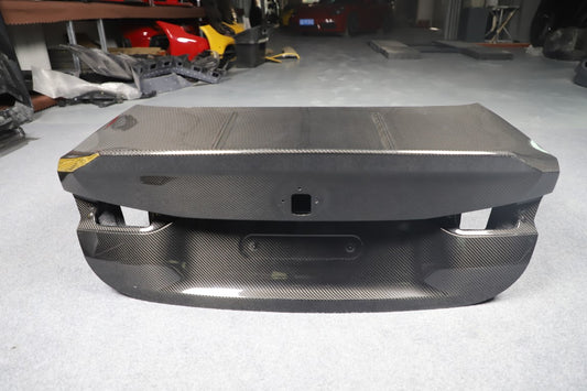 BMW M4 G82 2021-ON & 4 Series G22 430i M440i 2020-ON with Aftermarket Parts - CSL Style Trunk Dry Pre-preg Carbon Fiber from Aero Republic