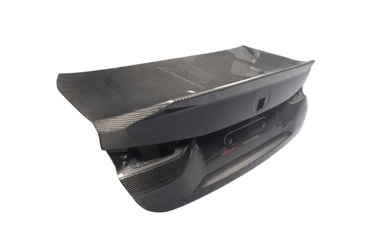 BMW M4 G82 2021-ON & 4 Series G22 430i M440i 2020-ON with Aftermarket Parts - CSL Style Trunk Dry Pre-preg Carbon Fiber from Aero Republic