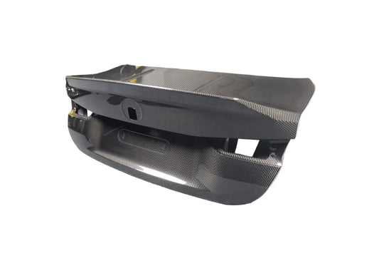 BMW M4 G82 2021-ON & 4 Series G22 430i M440i 2020-ON with Aftermarket Parts - CSL Style Trunk Dry Pre-preg Carbon Fiber from Aero Republic