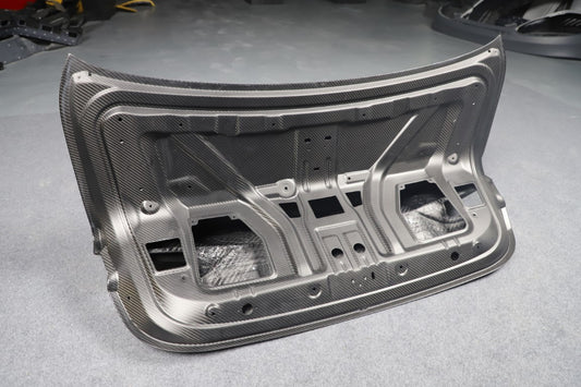 BMW M4 G82 2021-ON & 4 Series G22 430i M440i 2020-ON with Aftermarket Parts - CSL Style Trunk Dry Pre-preg Carbon Fiber from Aero Republic