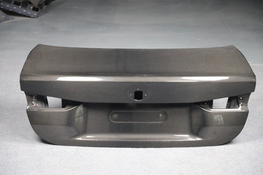 BMW M4 G82 2021-ON & 4 Series G22 430i M440i 2020-ON with Aftermarket Parts - OE Style Trunk Dry Pre-preg Carbon Fiber from Aero Republic