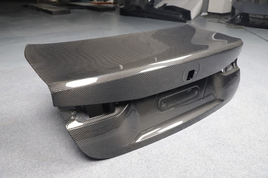 BMW M4 G82 2021-ON & 4 Series G22 430i M440i 2020-ON with Aftermarket Parts - OE Style Trunk Dry Pre-preg Carbon Fiber from Aero Republic