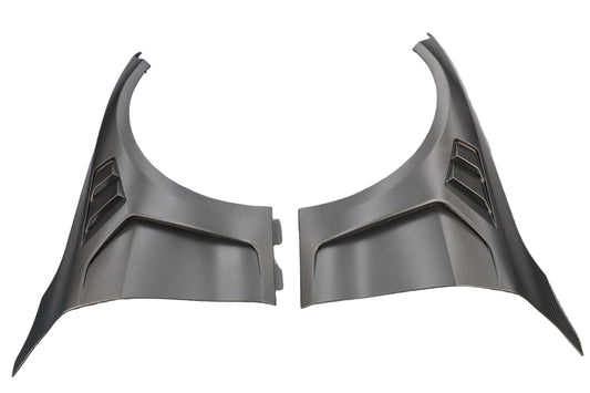 BMW M4 / M4C / M4CS G82 G83 2021-ON with Aftermarket Parts - Front Fenders Dry Pre-preg Carbon Fiber from Aero Republic