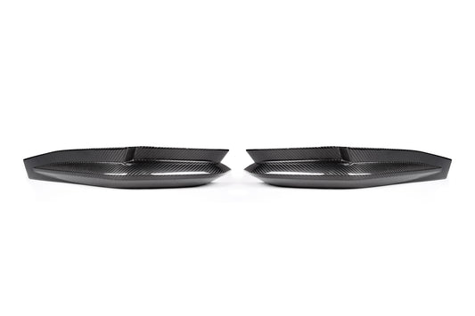 BMW M4 M4C M4CS G82 G83 2021 2022 2023 2024 with Aftermarket Parts - OE Style Rear Splitter Pre-preg Carbon Fiber from Aero Republic