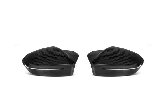 BMW M5C M5 G90 G99 2024-ON (Left & Right Hand Drive) with Aftermarket Parts - M5 Style Mirror Caps Dry Pre-preg Carbon Fiber from Aero Republic