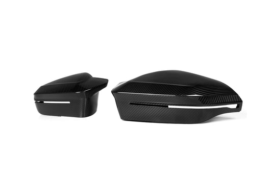 BMW M5C M5 G90 G99 2024-ON (Left & Right Hand Drive) with Aftermarket Parts - M5 Style Mirror Caps Dry Pre-preg Carbon Fiber from Aero Republic