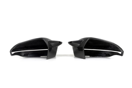 BMW M5C M5 G90 G99 2024-ON (Left & Right Hand Drive) with Aftermarket Parts - M5 Style Mirror Caps Dry Pre-preg Carbon Fiber from Aero Republic