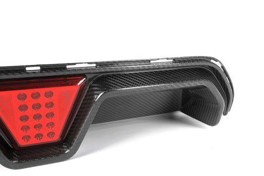 BMW M5 M5C F90 (Fits Both Pre-LCI & LCI) 2018-ON & 5 Series M550i 540i G30 (Fits both Pre-LCI & LCI) 2017 2018 2019 2020 2021 2022 2023 with Aftermarket Parts - CS Style / Without Light / With Light Rear Diffuser & Rear Diffuser Conversion Kit Pre-preg Carbon Fiber / PP from Aero Republic