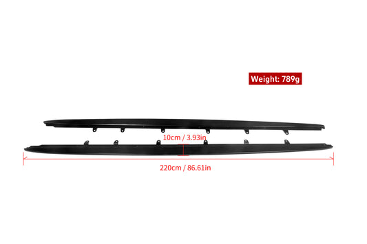 Aero Republic MP Style Side Skirts for BMW M5 M5C F90 2018-ON & 5 Series M550i 540i G30 2017-2023 Dry Pre-preg Carbon Fiber