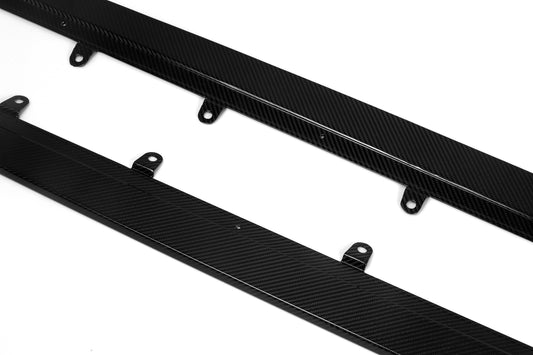 Aero Republic MP Style Side Skirts for BMW M5 M5C F90 2018-ON & 5 Series M550i 540i G30 2017-2023 Dry Pre-preg Carbon Fiber
