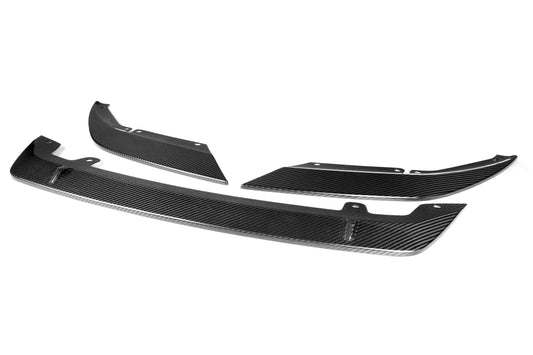 BMW M5 M5C F90 LCI 2021-ON with Aftermarket Parts - ST Style Front Lip Pre-preg Carbon Fiber from Aero Republic