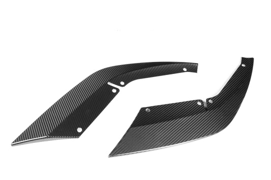 BMW M5 M5C F90 LCI 2021-ON with Aftermarket Parts - ST Style Front Lip Pre-preg Carbon Fiber from Aero Republic