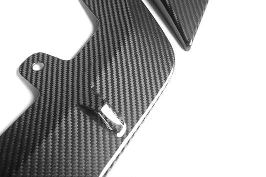 BMW M5 M5C F90 LCI 2021-ON with Aftermarket Parts - ST Style Front Lip Pre-preg Carbon Fiber from Aero Republic